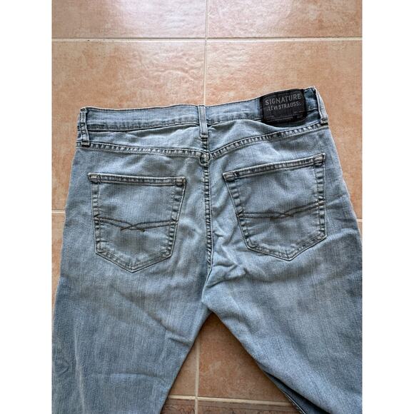 Signature by Levi Strauss & Co S37 /SLIM Jeans Men size 34X 30 (28" inseam) - Picture 5 of 12